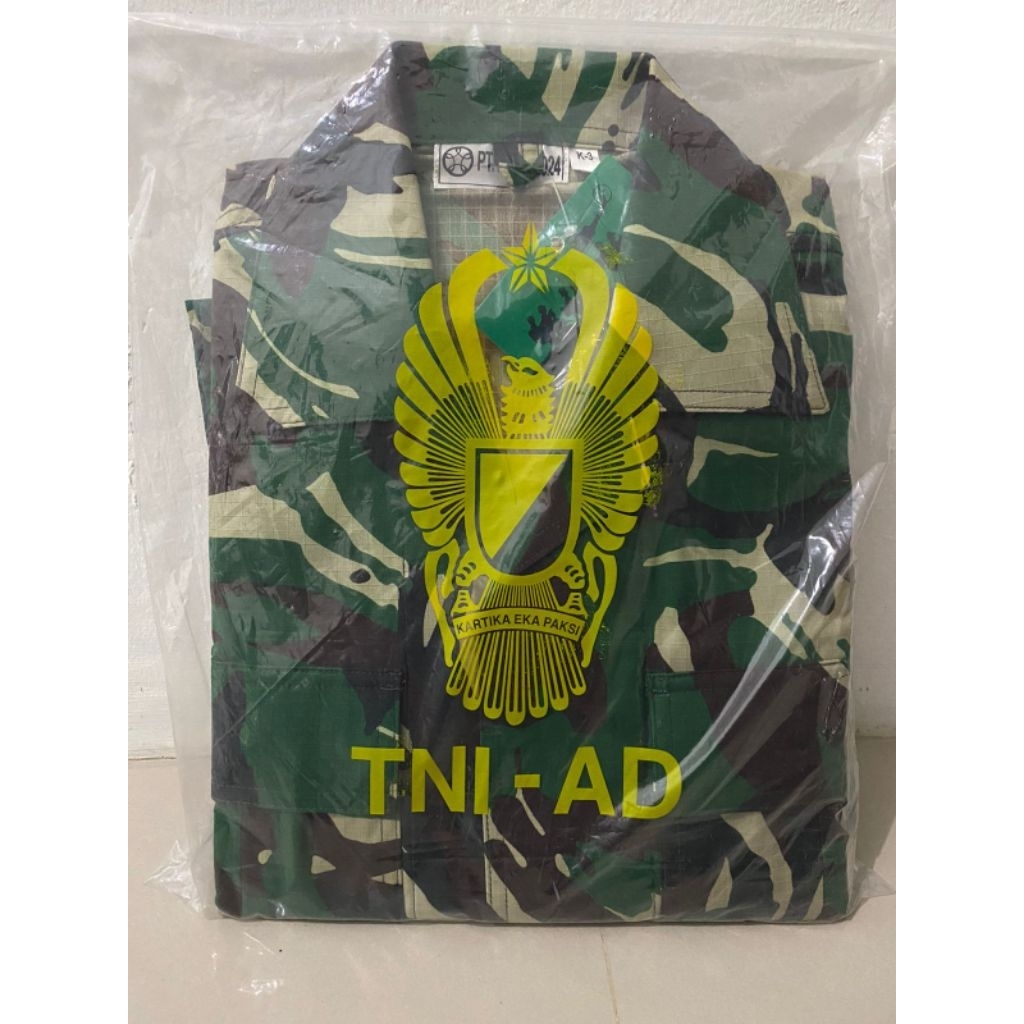 SETELAN PDL TNI PT PANCA PRIMA TERBARU 2024/2025 / BAJU PDL PT PPMB ORIGINAL JATAH
