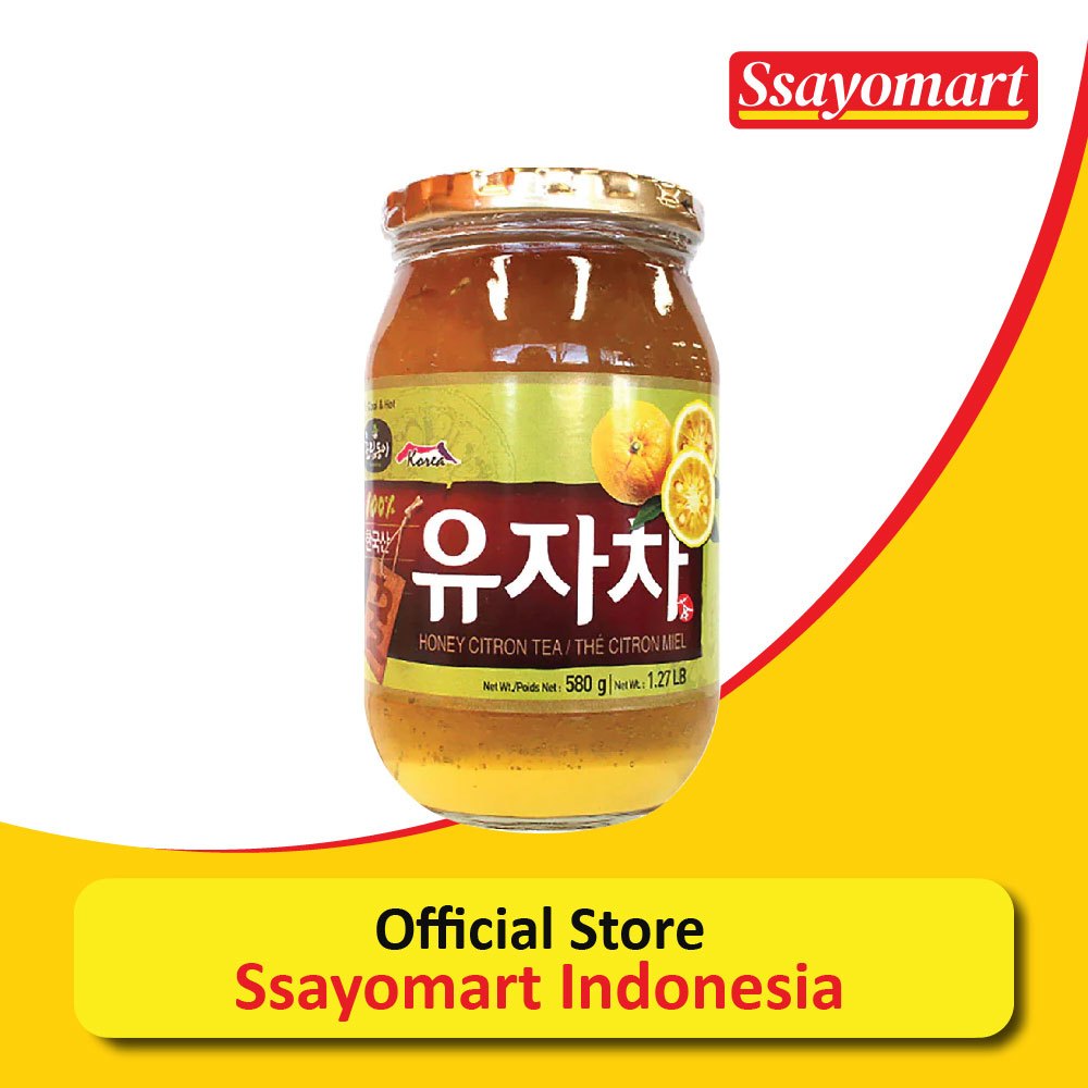 

Honey Citron Tea 580 - Minuman Konsentrat Jeruk Sitrun dengan Madu