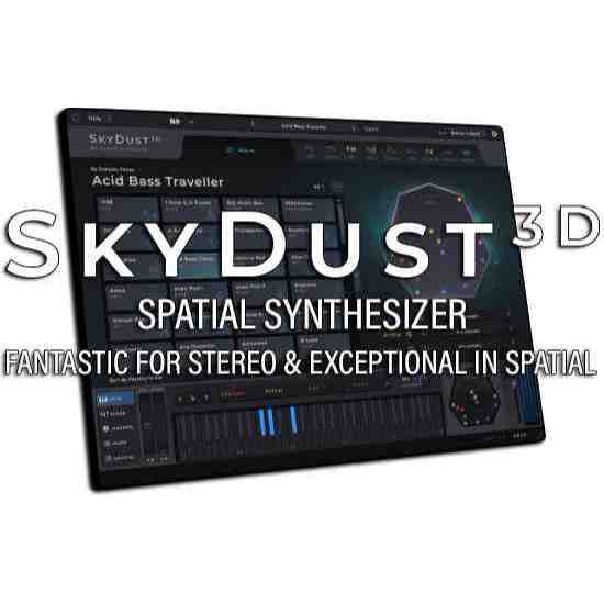Sound Particles - SkyDust 3D - vsti plugin Synthesizer Spasial untuk Sound 3D Imersif