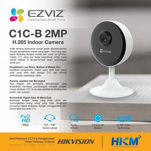 EZVIS SMART HOME CAMERA CCTV | EZVIS C1C 2 MP indoor