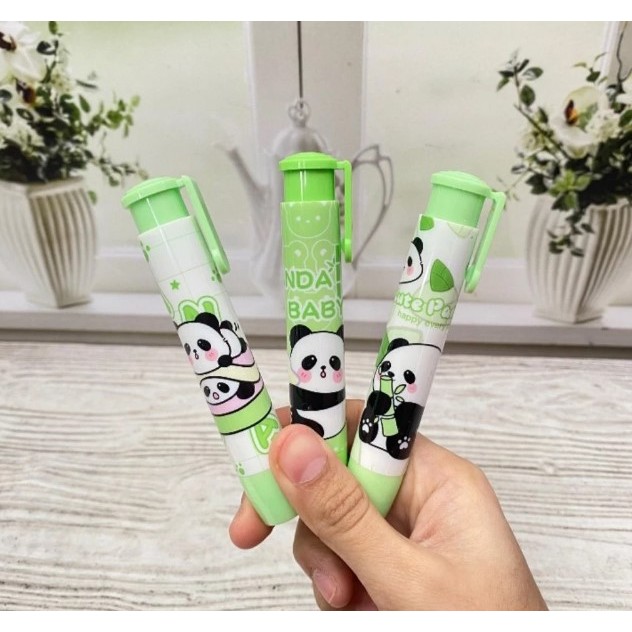 

ER-1971 Penghapusan Cetek Deppressible Motif Panda Perlengkapan Sekolah Terbaru Unik Eraser Harga Satuan Bisa Cod