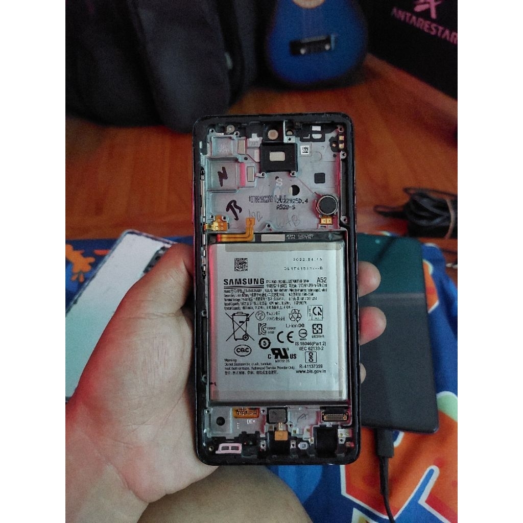 LCD + FRAME + BATRE ORIGINAL COPOTAN SAMSUNG A52S