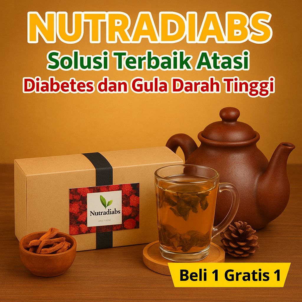 

[Promo Beli 1 Gratis 1] Nutradiabs Herbal Alami Atasi Diabetes Dan Gula Darah Tinggi