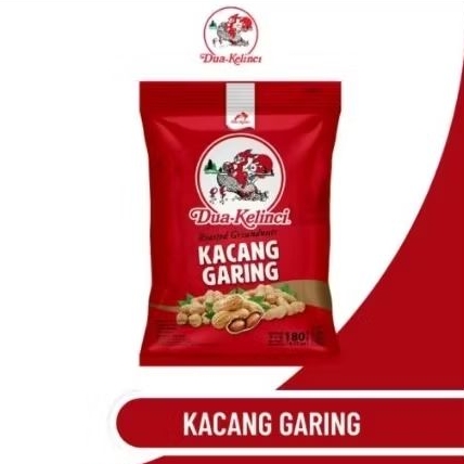 

Kacang Dua Kelinci kacang garing 180 gram
