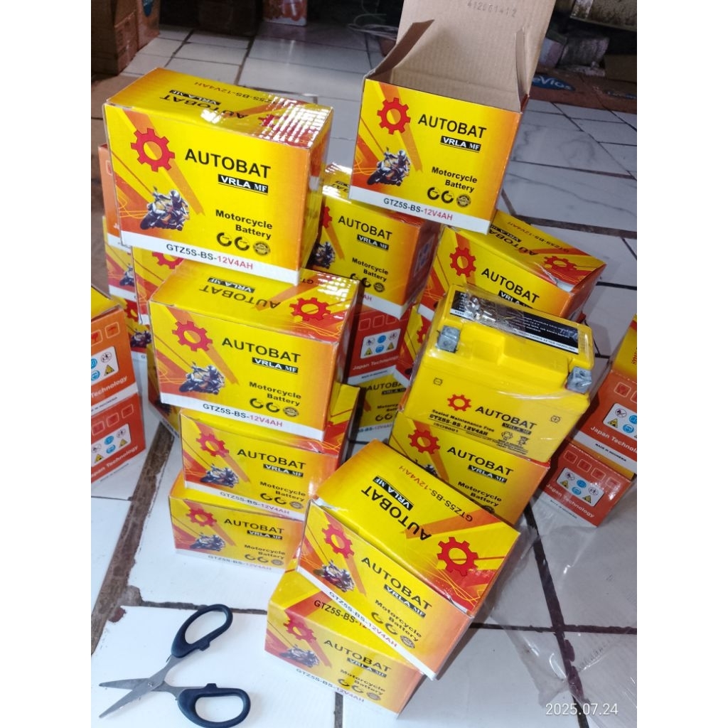 Aki motor autobat matic Yamaha Honda gtz5s