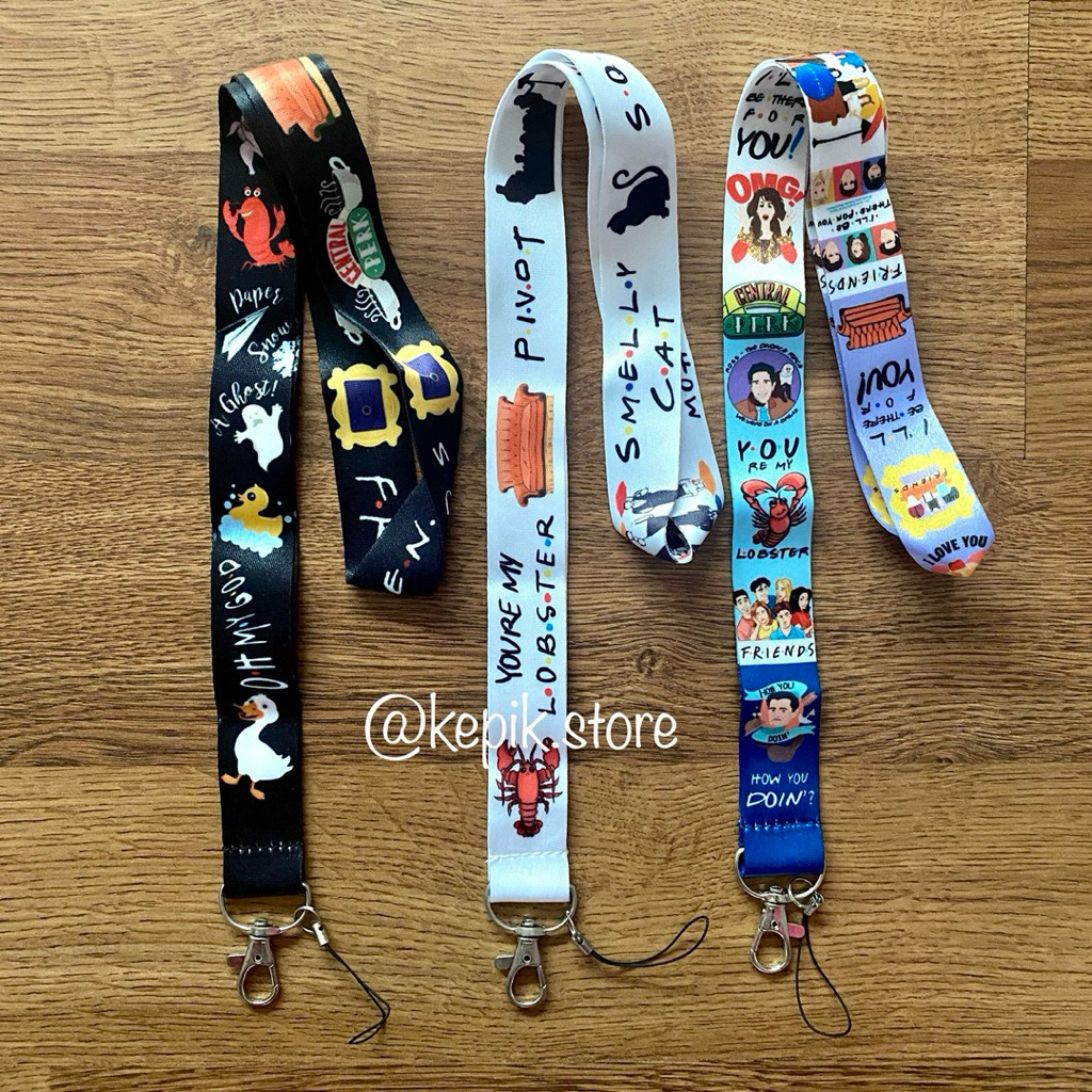 

NEW LANYARD FRIENDS TV SHOW COLORFUL