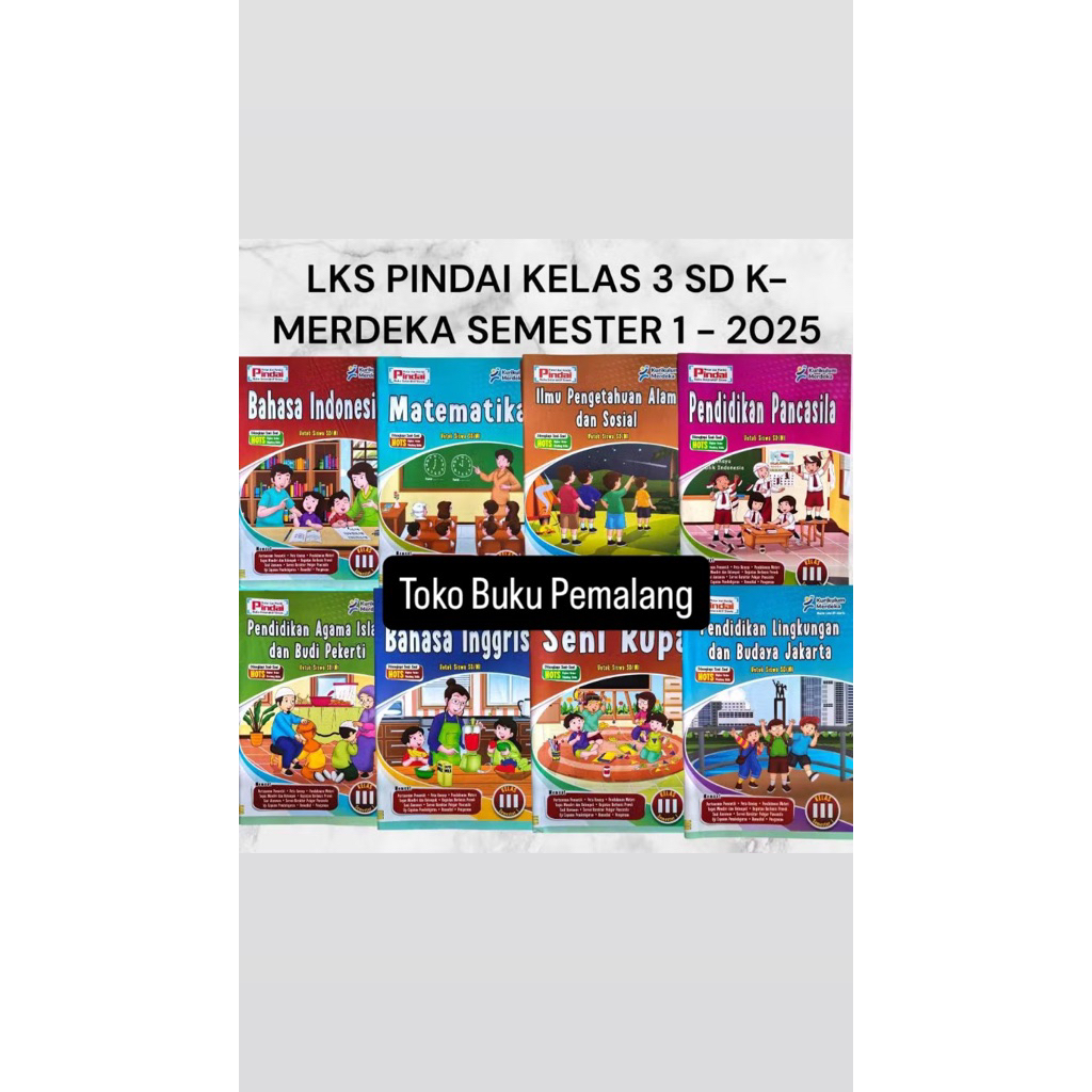 LKS PINDAI SD KELAS 3 semester 1
