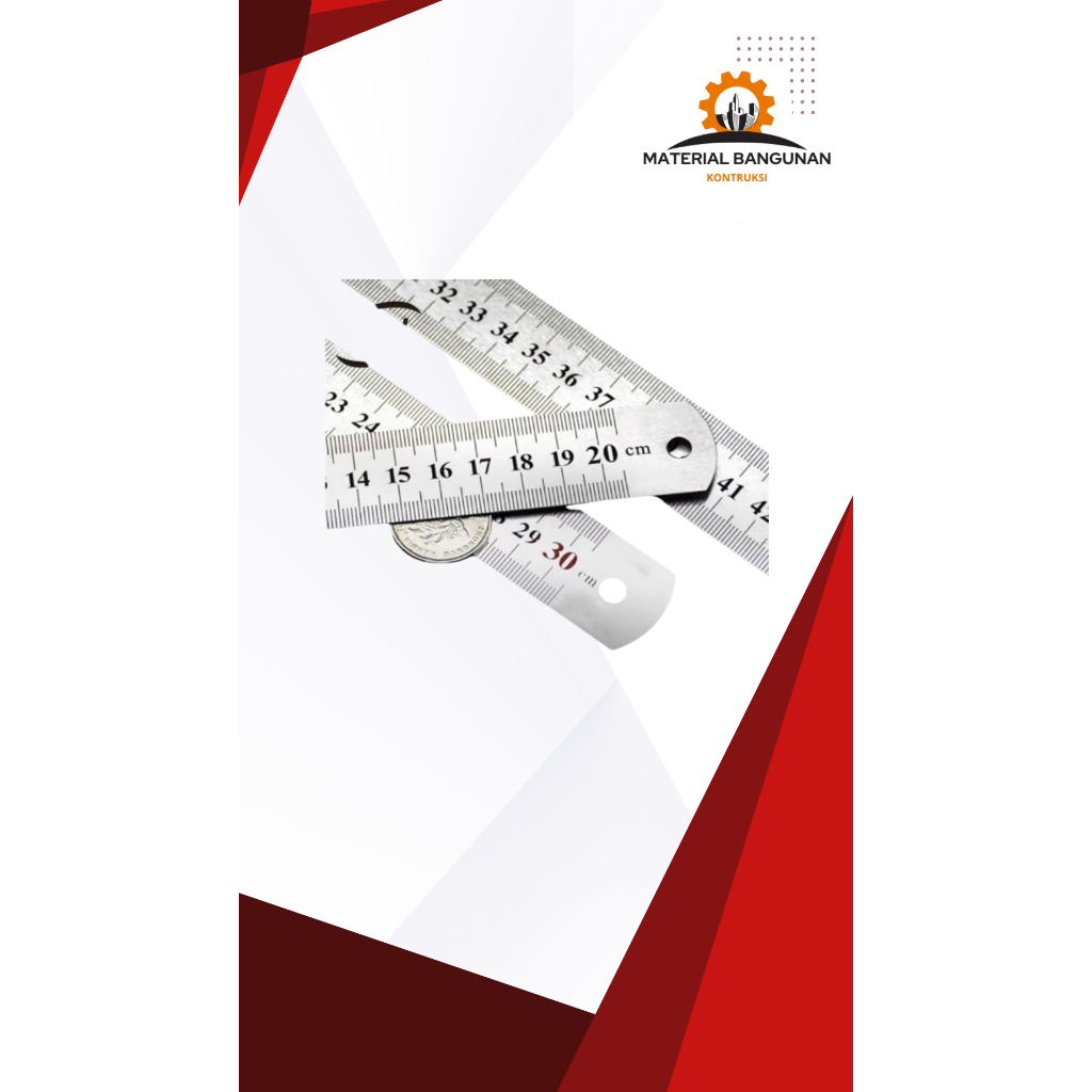 

PENGGARIS STAINLESS STEEL HIGH QUALITY - 1000MM / 100CM HIGH QUALITY