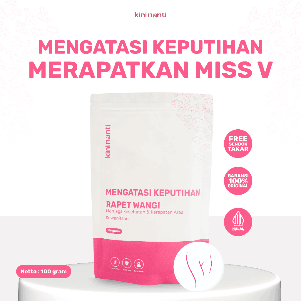 

Manjakani Merapatkan Miss V Jamu Keputihan Sehat Wanita Original JSR 100 Gram
