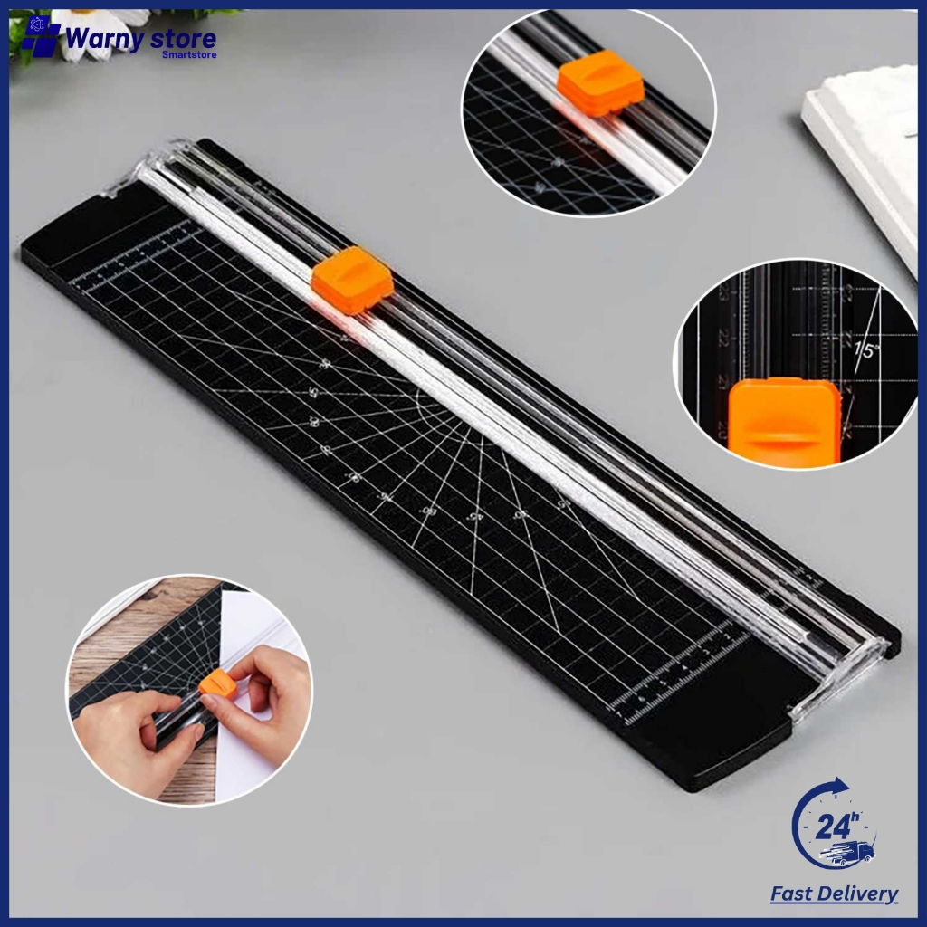 

Kater Kertas / Pemotong Kertas / Paper Trimmer Cutter Portable Alat Pemotong Kertas A4 - Y-33