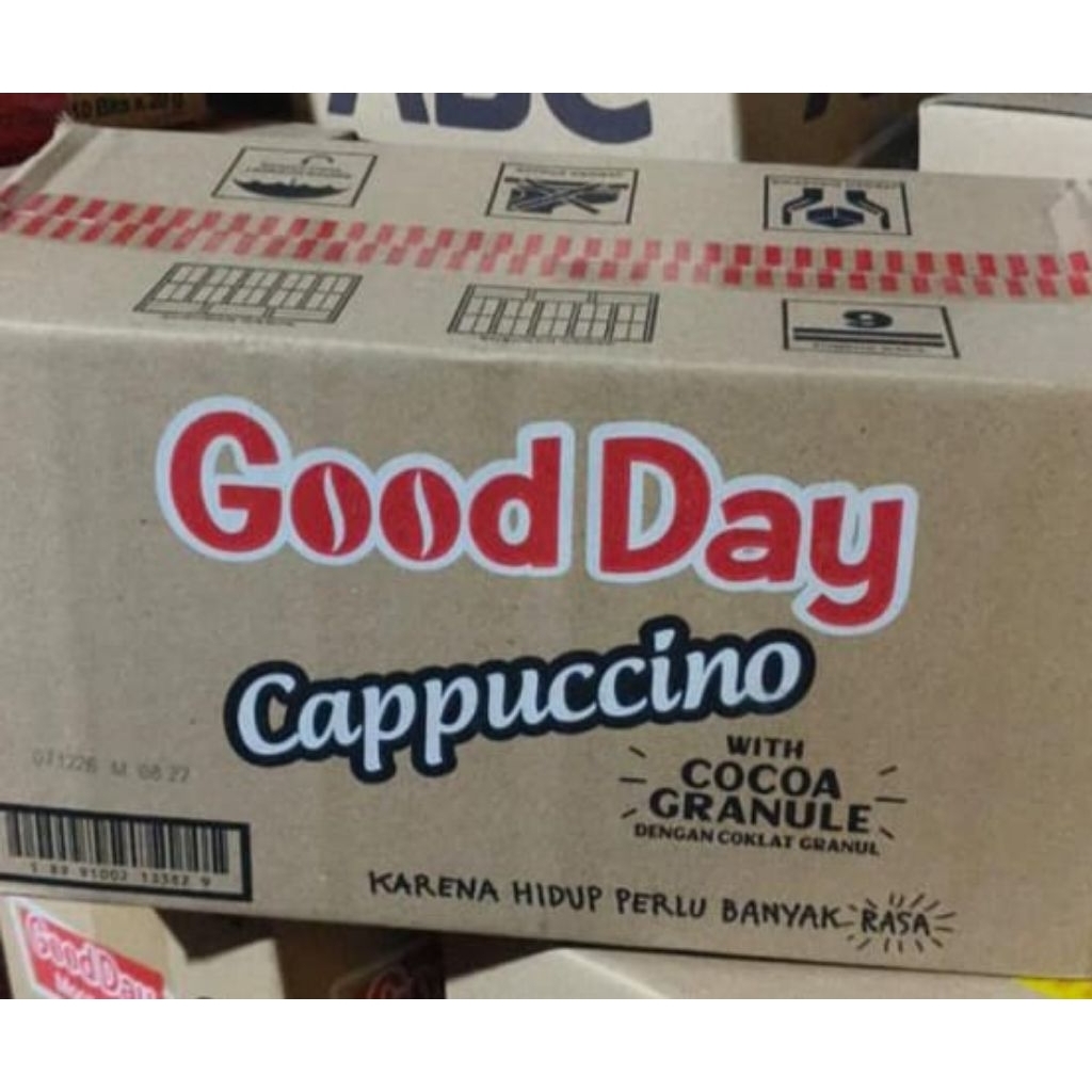 

1 Dus Kopi Good Day Cappuccino 120 sachet / 12 renceng