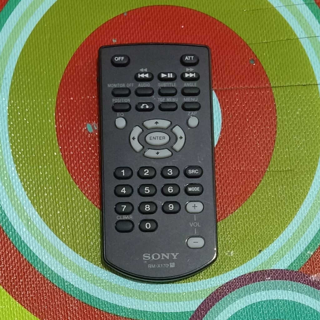 REMOTE TAPE MOBIL SONY X170 B ORIGINAL