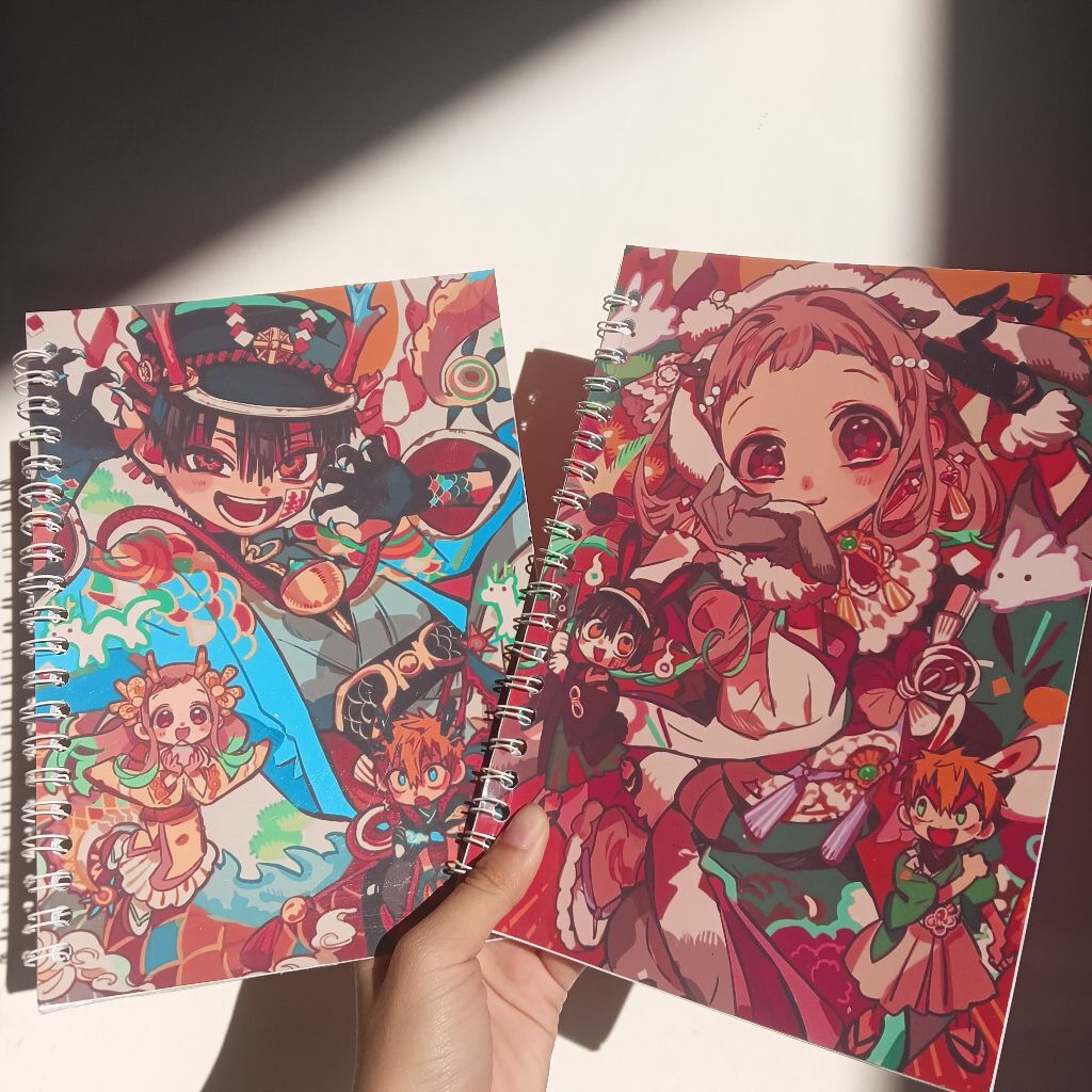 

NOTEBOOK A5 ANIME JIBAKU SHOUNEN HANAKO-KUN/ TOILET BOUND HANAKO-KUN BUKU CATATAN NOTE