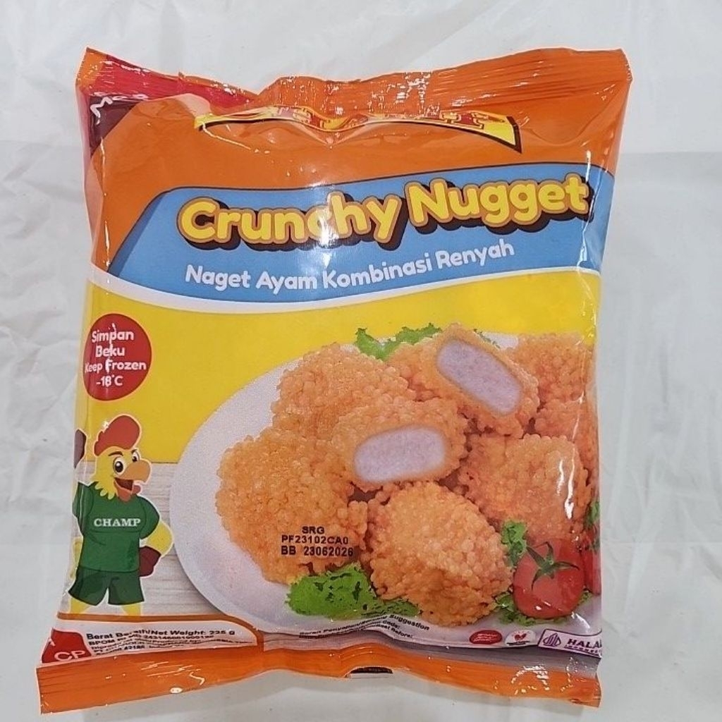 

CHAMP CRUNCHY NUGGET 225gr