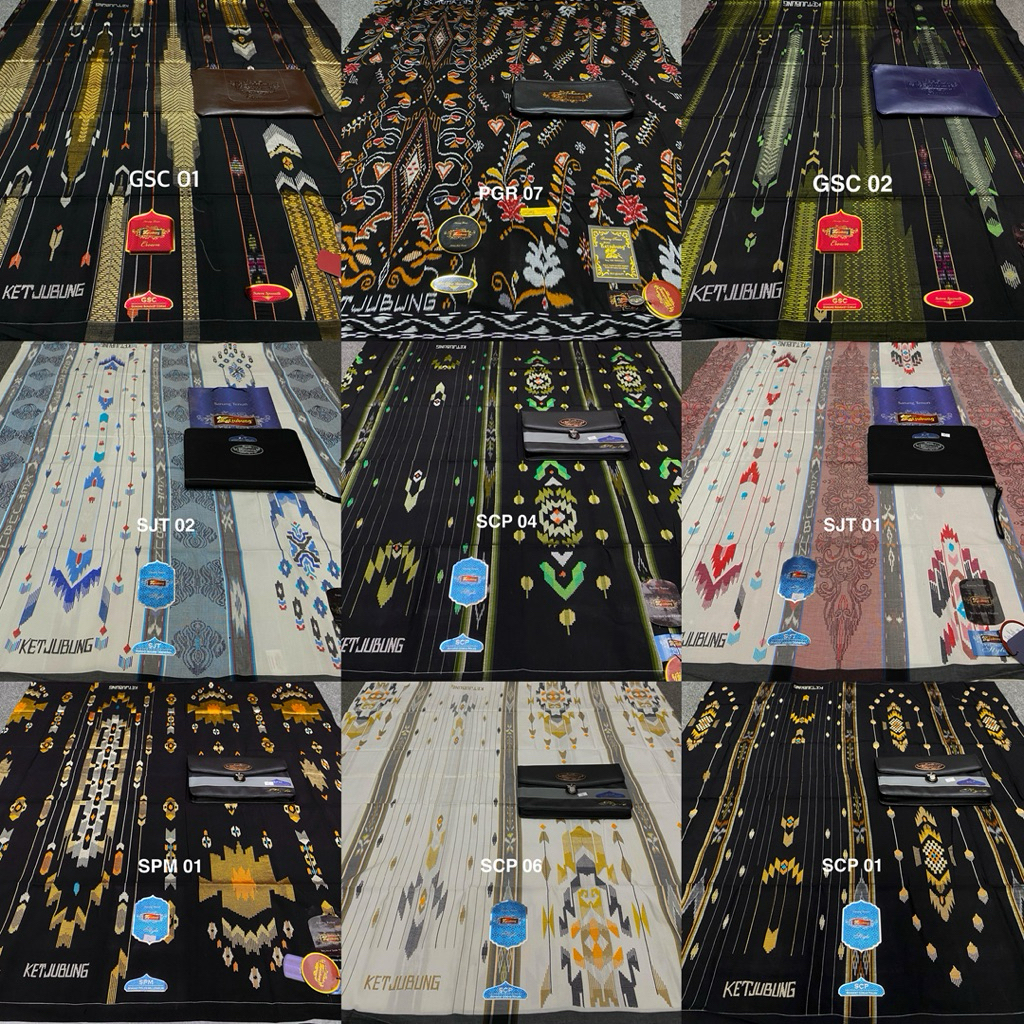 SARUNG KETJUBUNG Type TCW CLS TCC TDP TSL TJM GOLD FUL MESRES