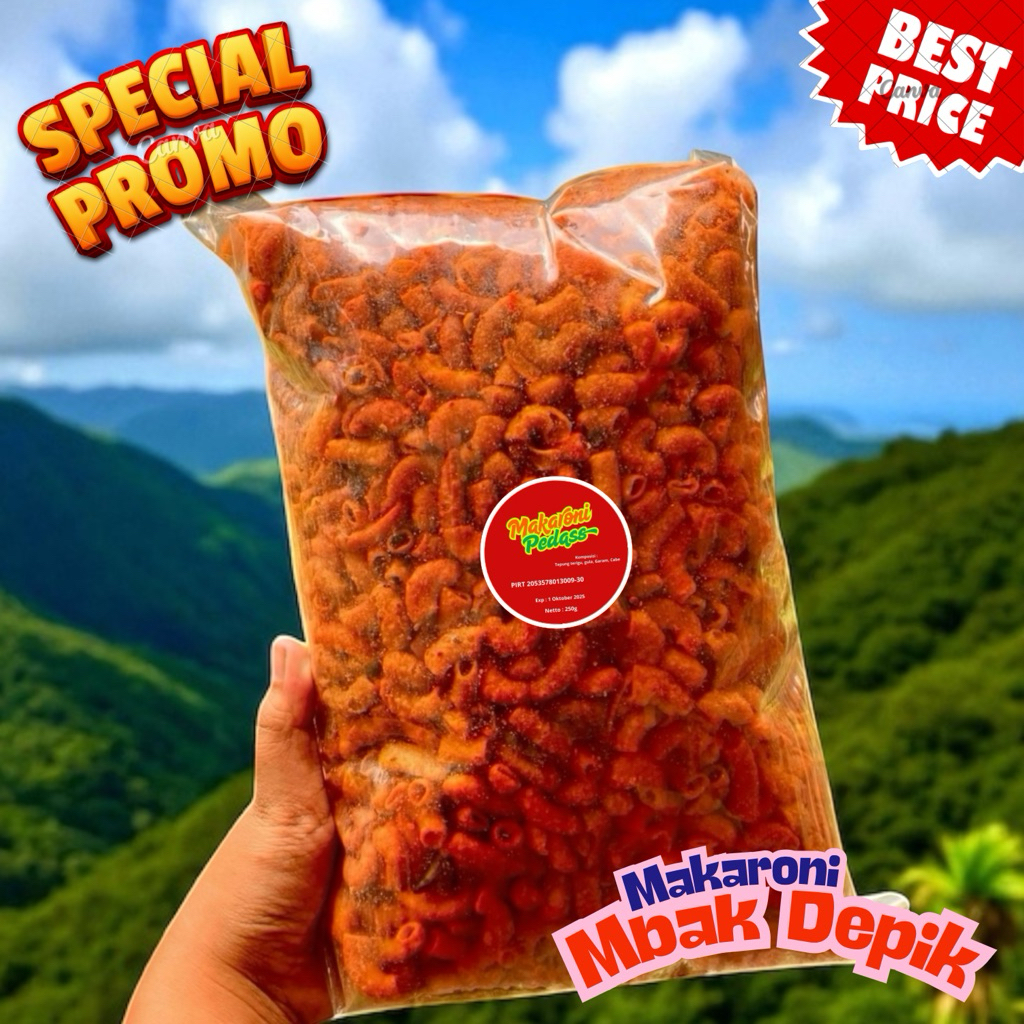 

Makaroni Pedas 1/4kg Termurah di Surabaya – Cuma Segini!
