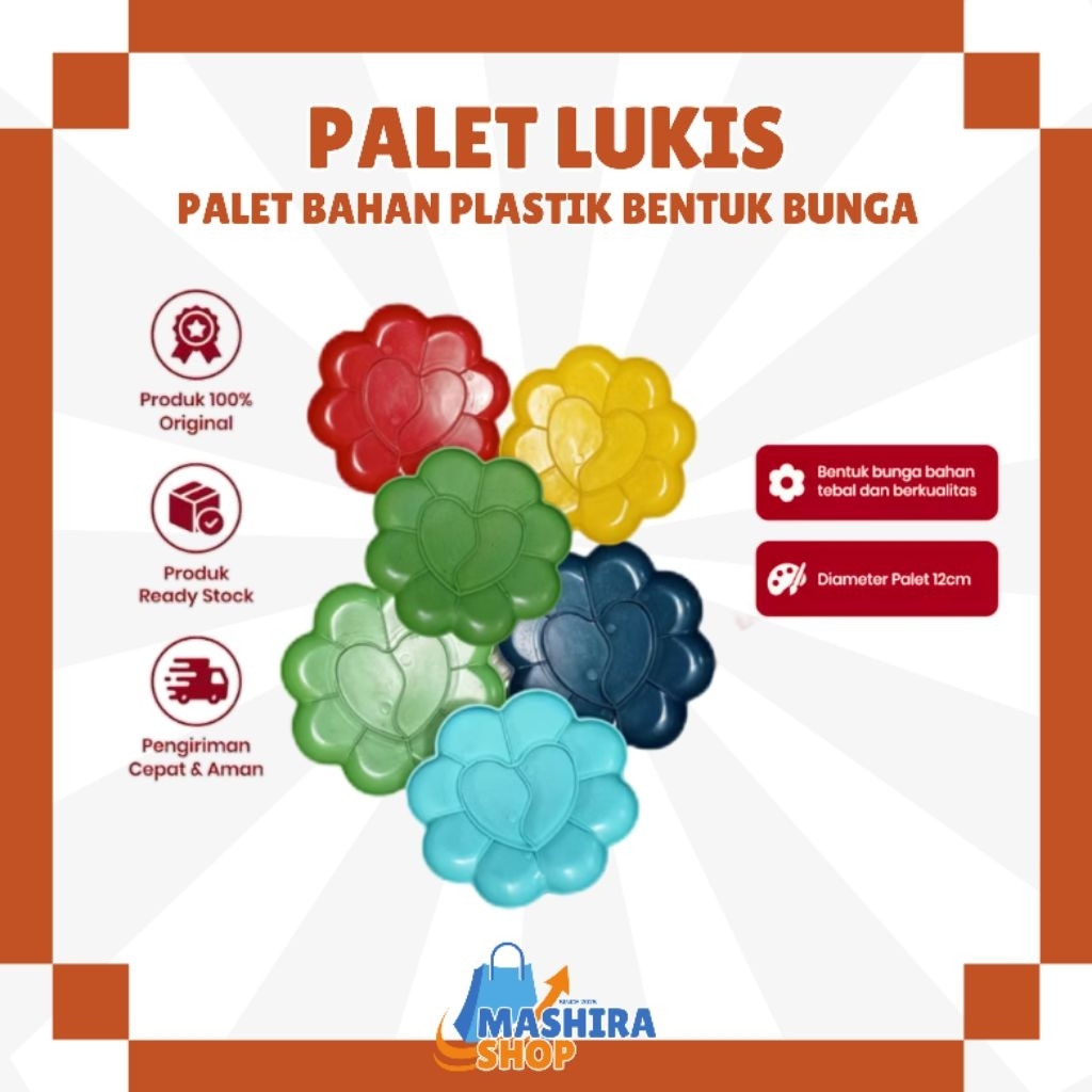 

PALET LUKIS PLASTIK BUNGA KUAS KANVAS LENGKAP