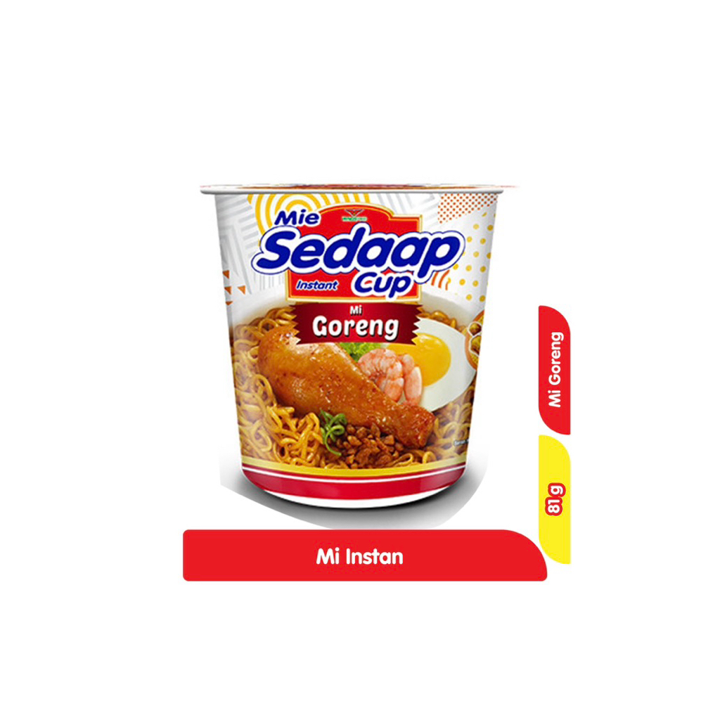 

SEDAAP MIE INSTAN CUP GORENG 81 gram