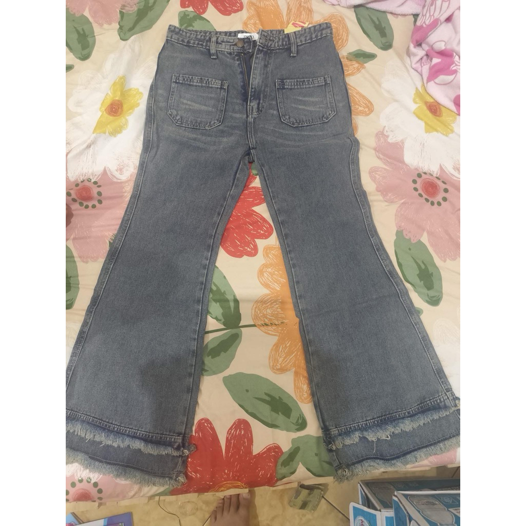 CELANA JINISO HW CUTBRAY RAW JEANS NEW size 31