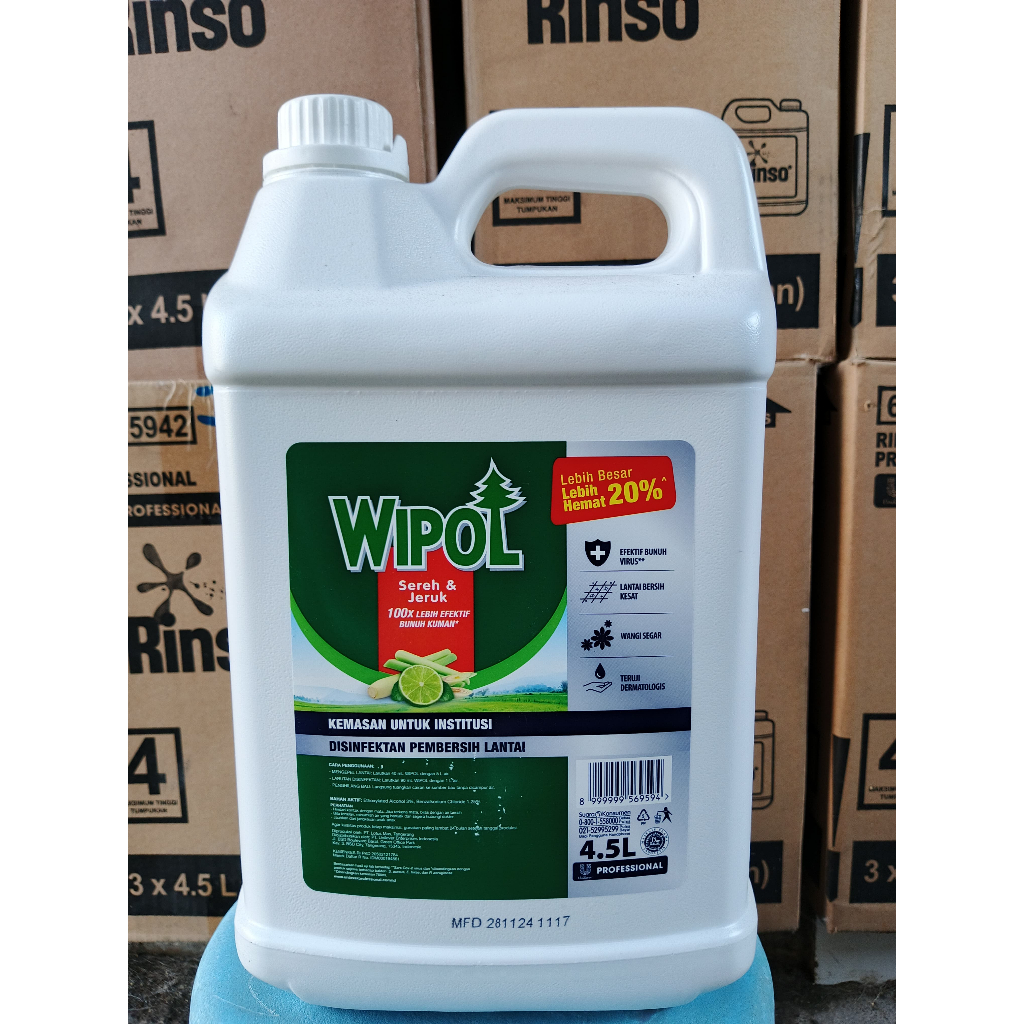 Wipol - Disinfektan Pembersih Lantai
