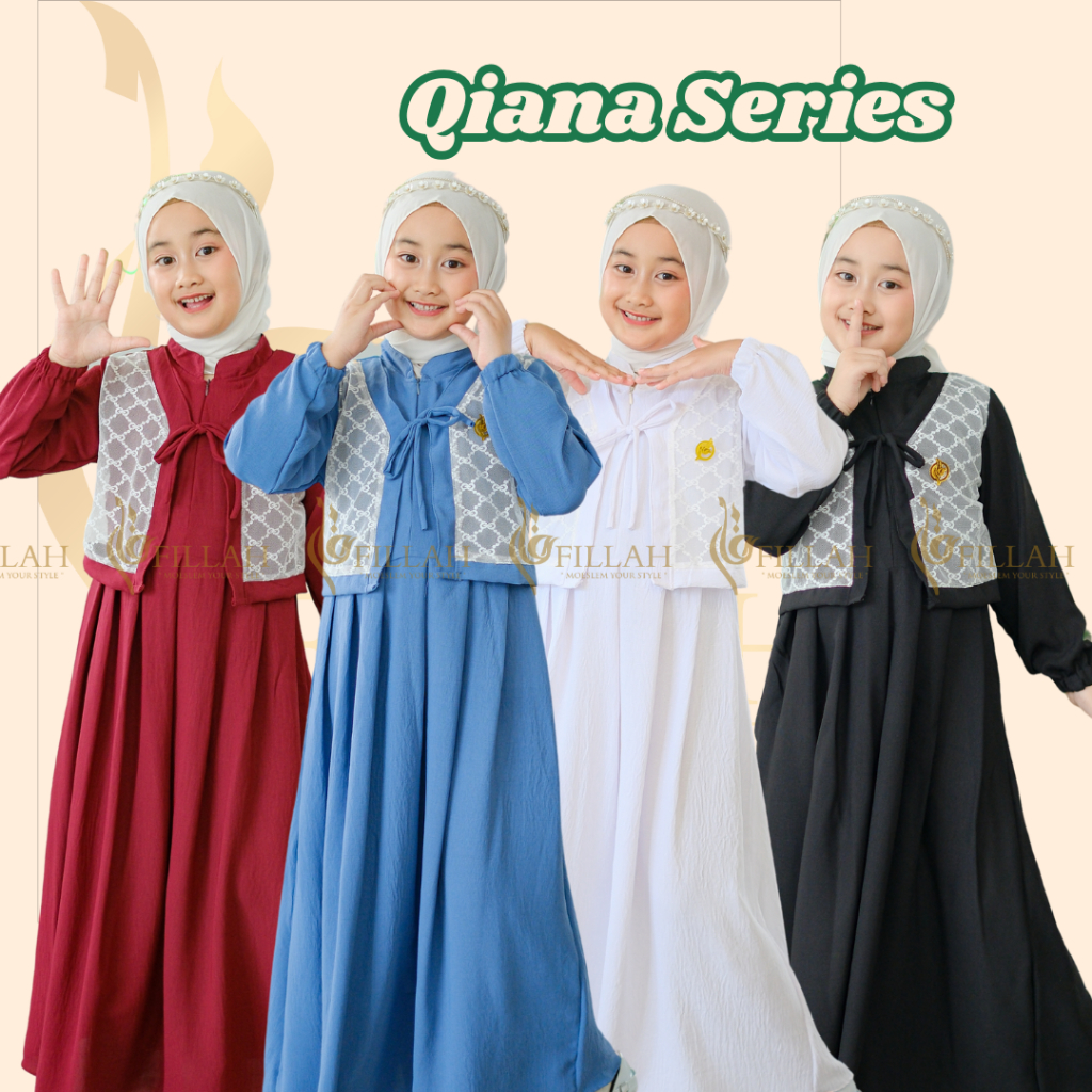 gamis anak perempuan 3-14 tahun gamis anak remaja baju gamis anak terbaru Gamis Modern Baju Gamis Pe