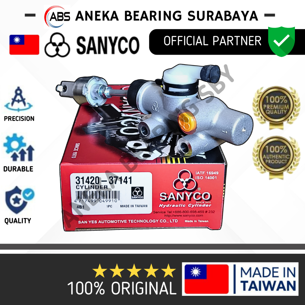 MASTER KOPLING ATAS CM ASSY TOYOTA RYNO 130HT  31420-37141  SANYCO 31420 37141