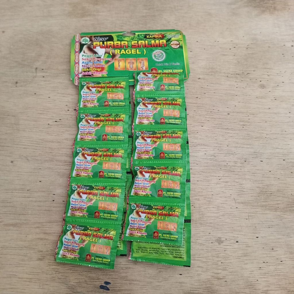 

jamu tradisional purba Salma (regel) isi 20 sachet