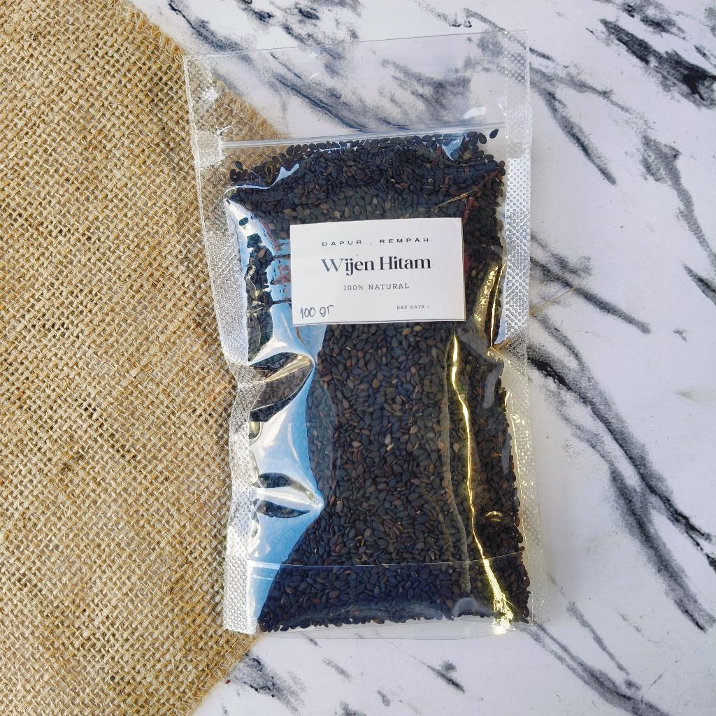 

Wijen Hitam Black Sesame Seed
