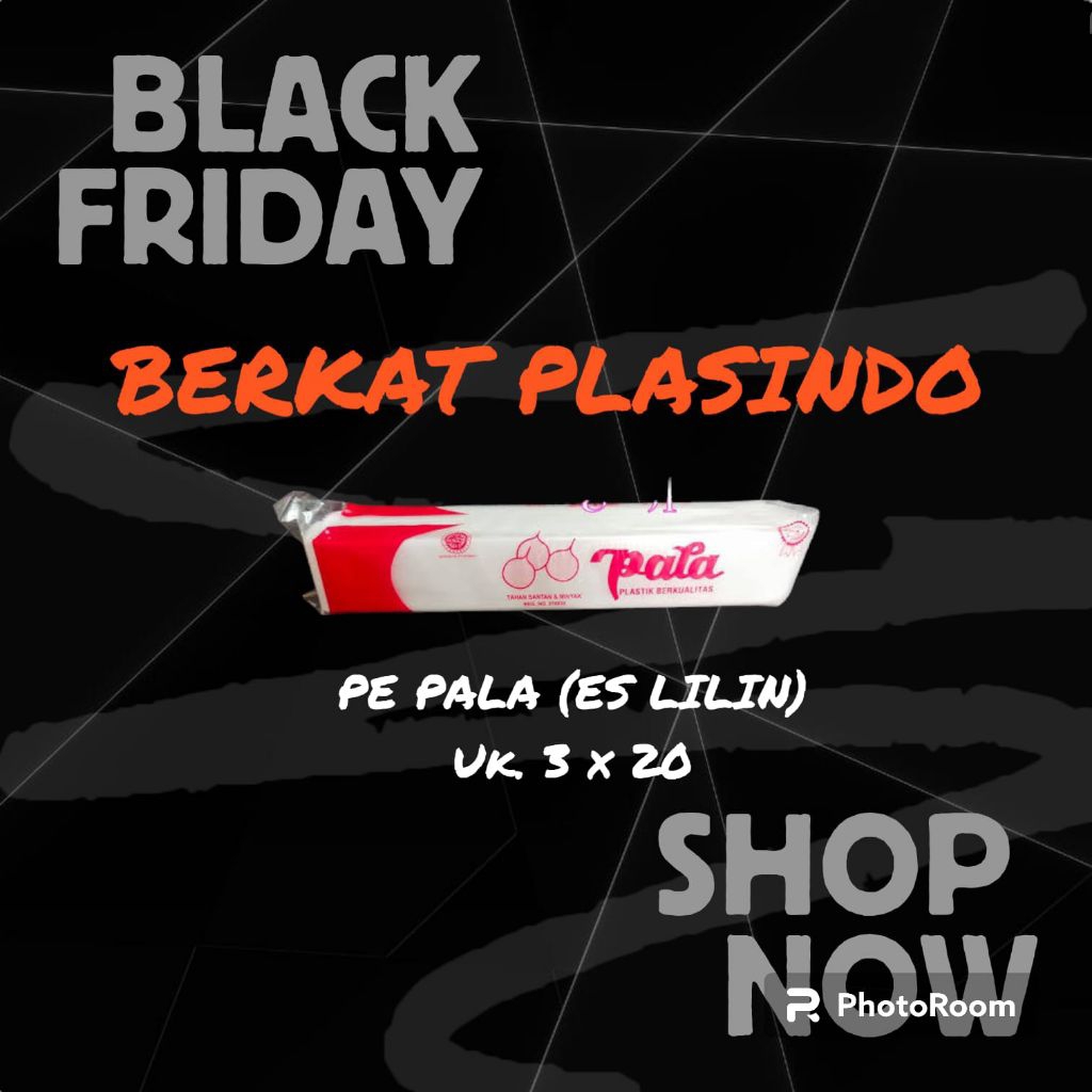 KANTONG PLASTIK PE PALA ES LILIN/SAUCE/SAMBAL ISI 1KG UKURAN 3 x 20 (CM)