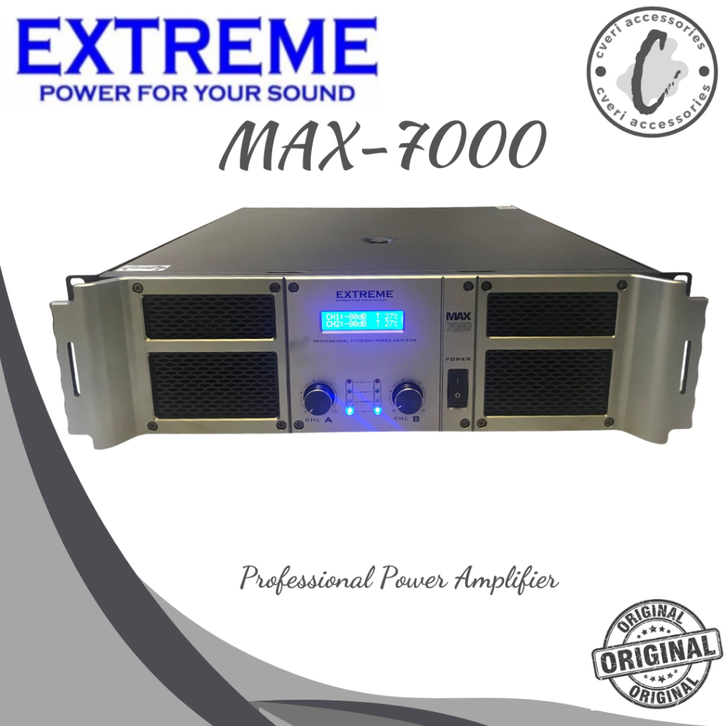 Extreme MAX7000 Power Amplifier Power Class H Original MAX-7000