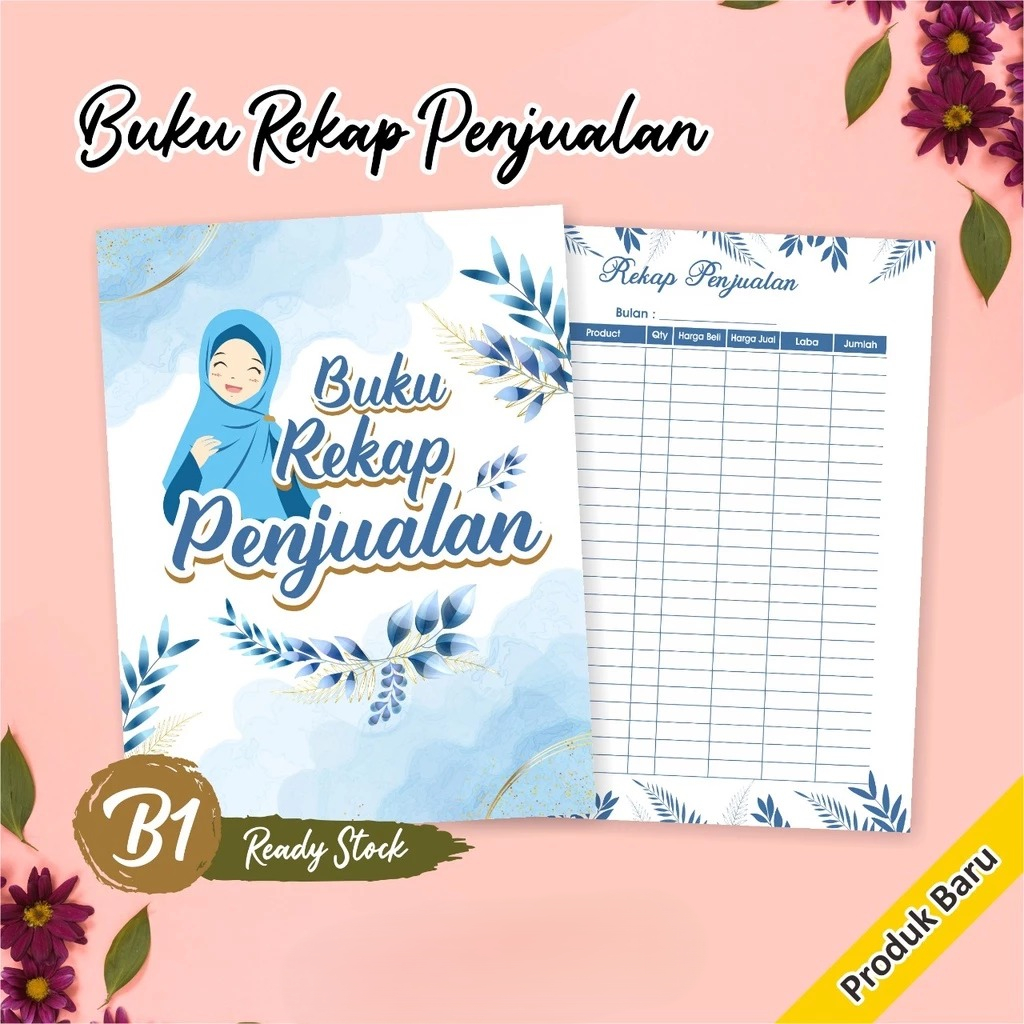 

BUKU OLSHOP / BUKU REKAP PENJUALAN / BUKU LIST ORDER ONLINE SHOP READY STOCK