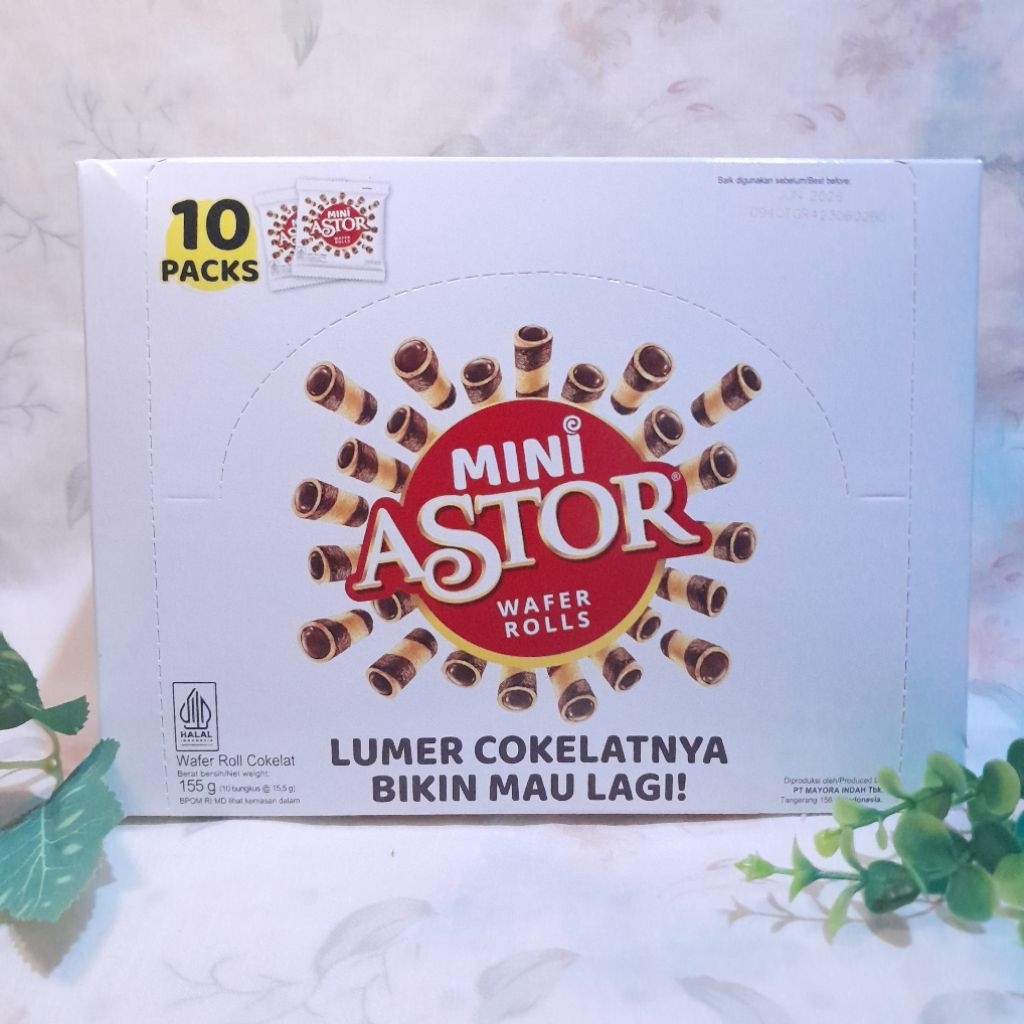 

MINI ASTOR WAFER ROLL COKLAT / 1 BOX ISI 10 BUNGKUS