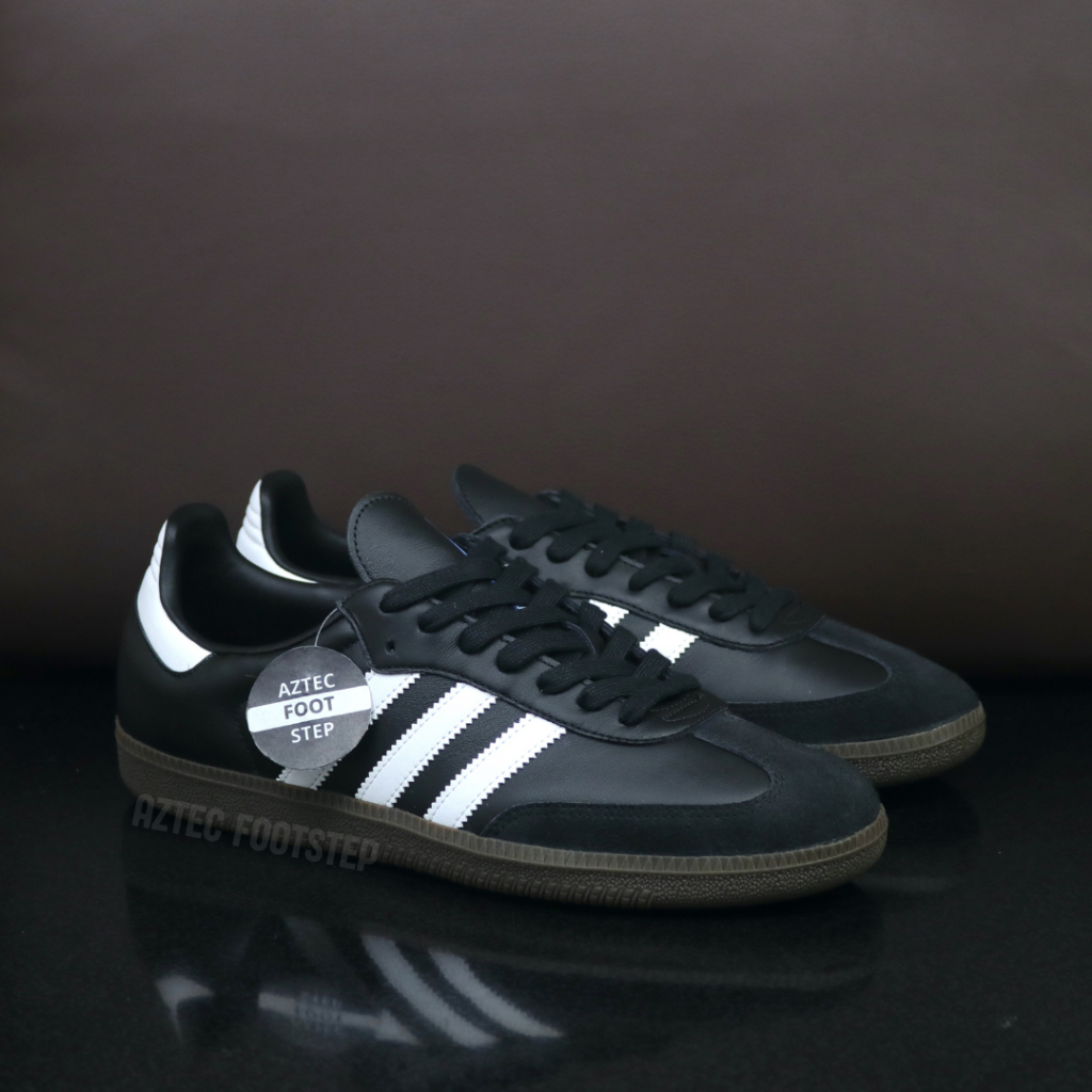Sepatu Samba Black White Gum | Sneakers Samba Black White Gum