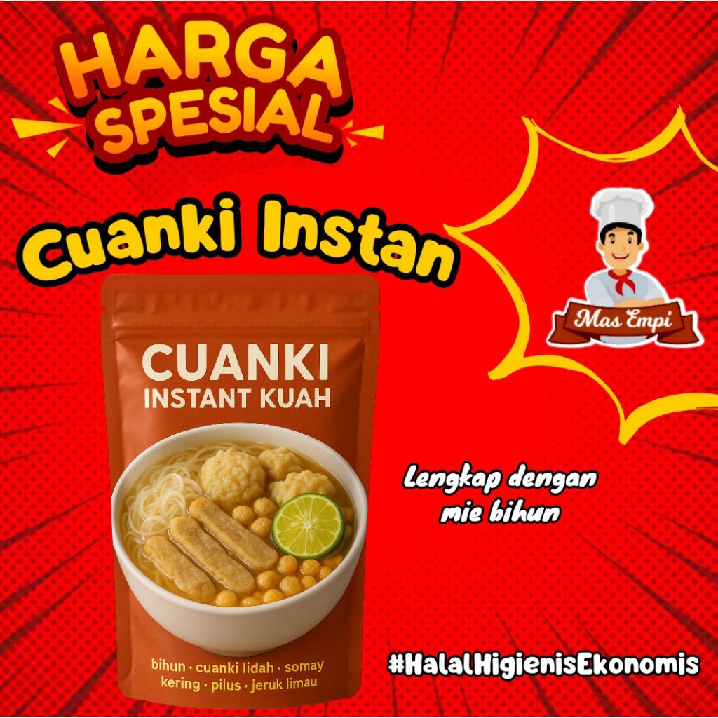 

Cuanki Instan Enak dan Murah #SnackMasEmpi