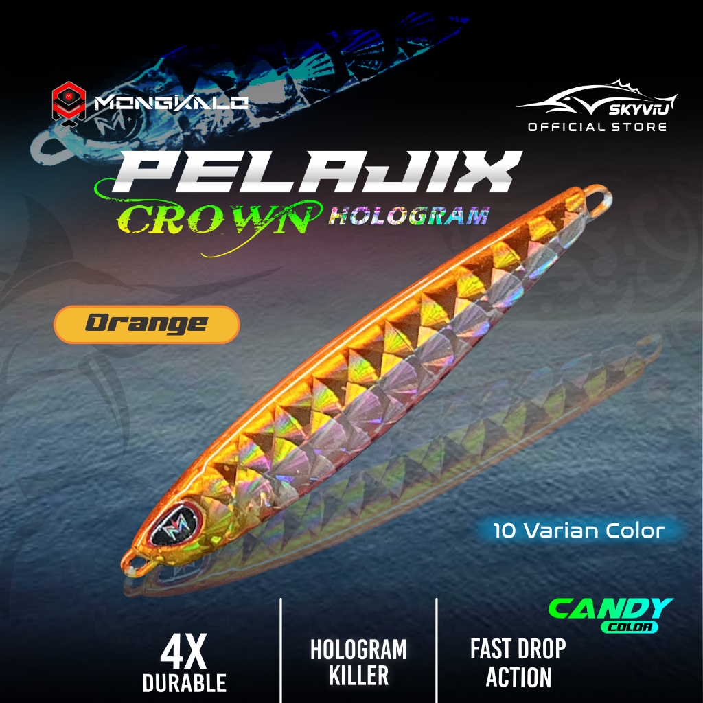 Mongkalo Pelajix Kipas noGID noMotif Candy 30 Orange