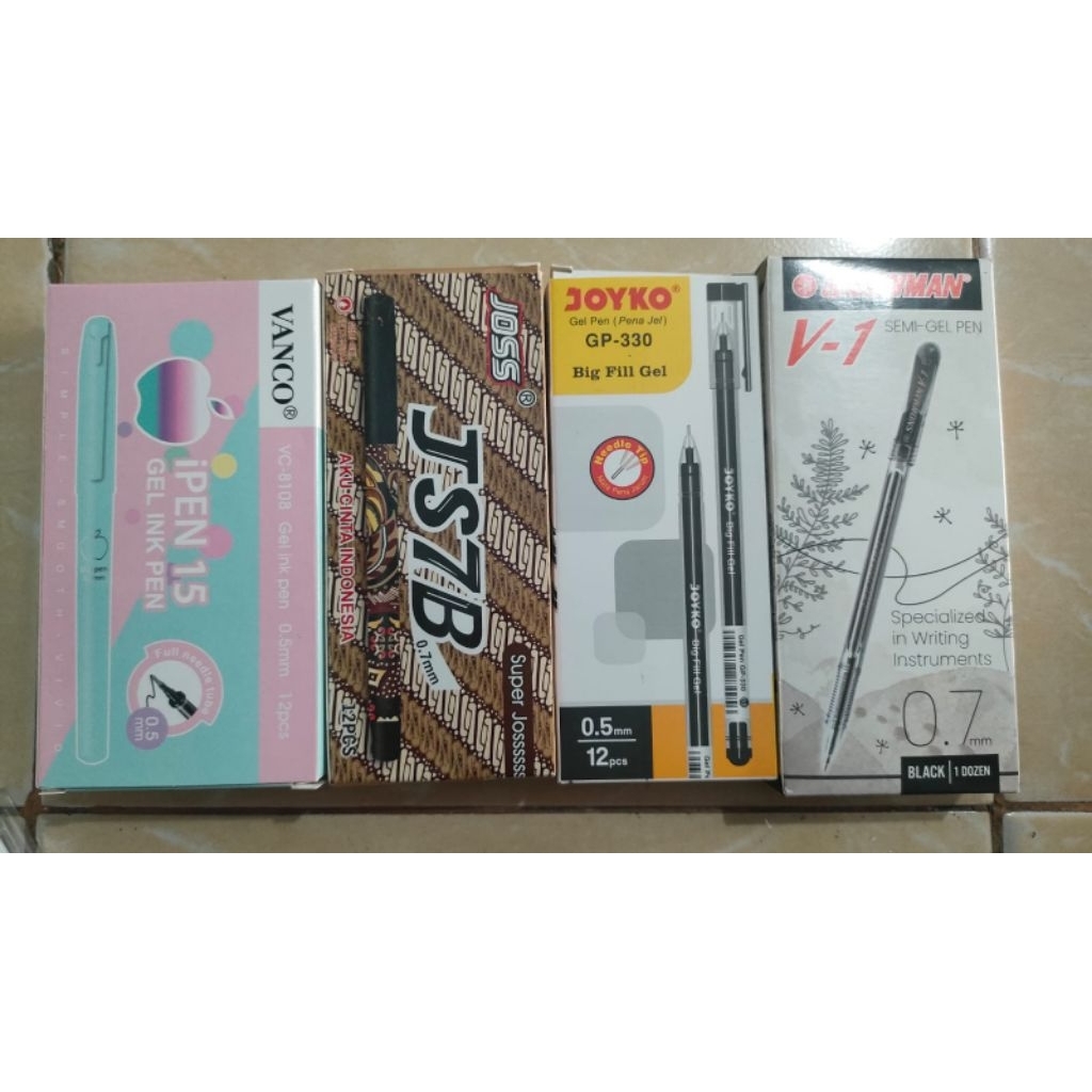 

(130gr) 1pak pen pulpen gel