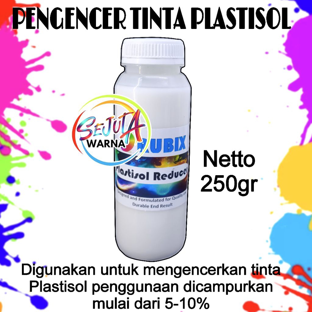 

PLASTISOL PENGENCER TINTA PLASTISOL REDUCER 250GR