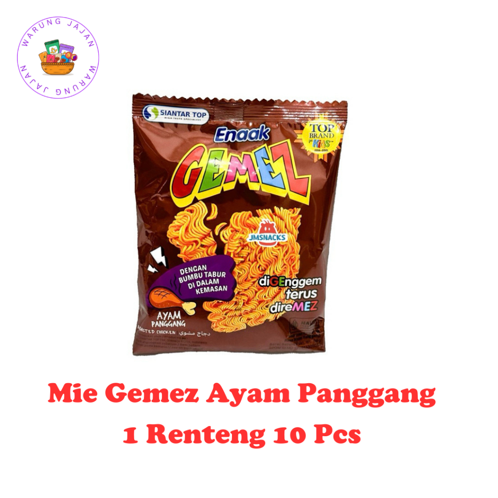 

Mie Gemez Ayam Panggang - 1 Renteng isi 10 Pcs