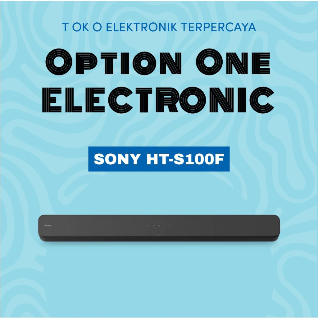 SONY single Soundbar HT-S100F / ht-s100