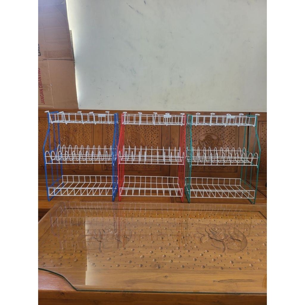 rak piring susun 2 rpl02/ rak piring dapur susun 3 rpl03