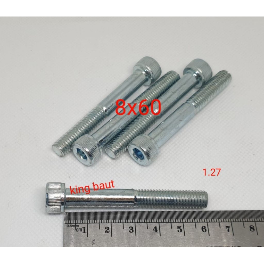 baut L6 (m8) x 6cm (baut 12)