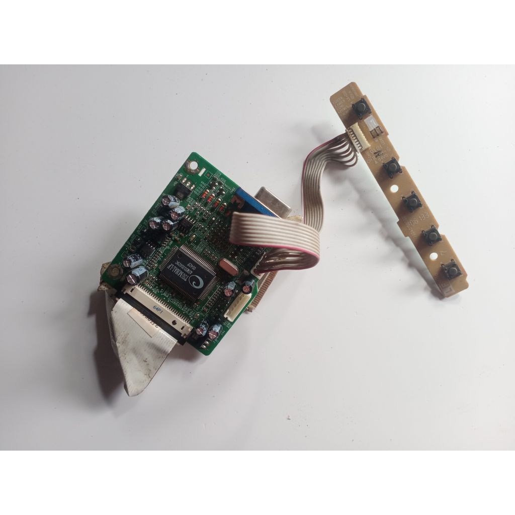 mesin monitor Acer AL 1706 AB normal