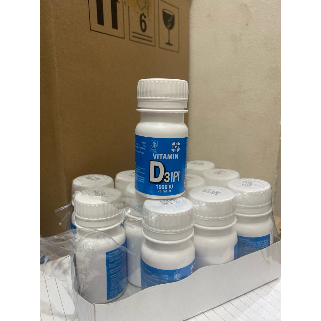 SUPLEMEN KESEHATAN - VITAMIN D3 1000 IPI 70 TABLET
