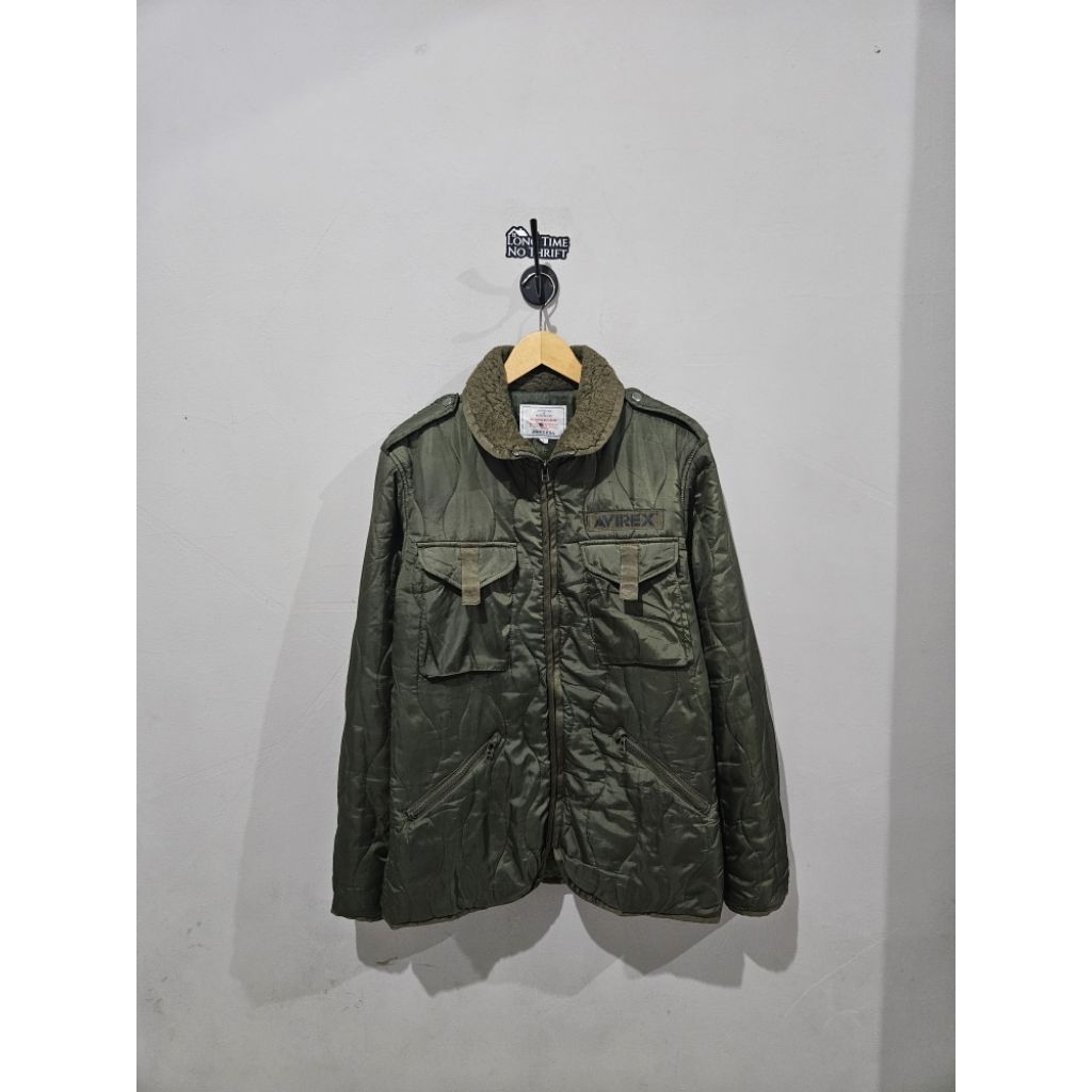 Avirex Parka M65 Military Quilted Jacket