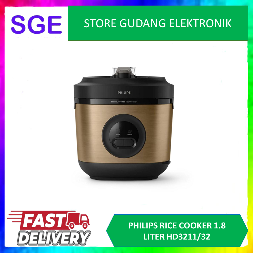 PHILIPS HD3211/32 RICE COOKER 3000 SERIES 1.8 Liter HD3211 | RICE COOKER PHILIPS