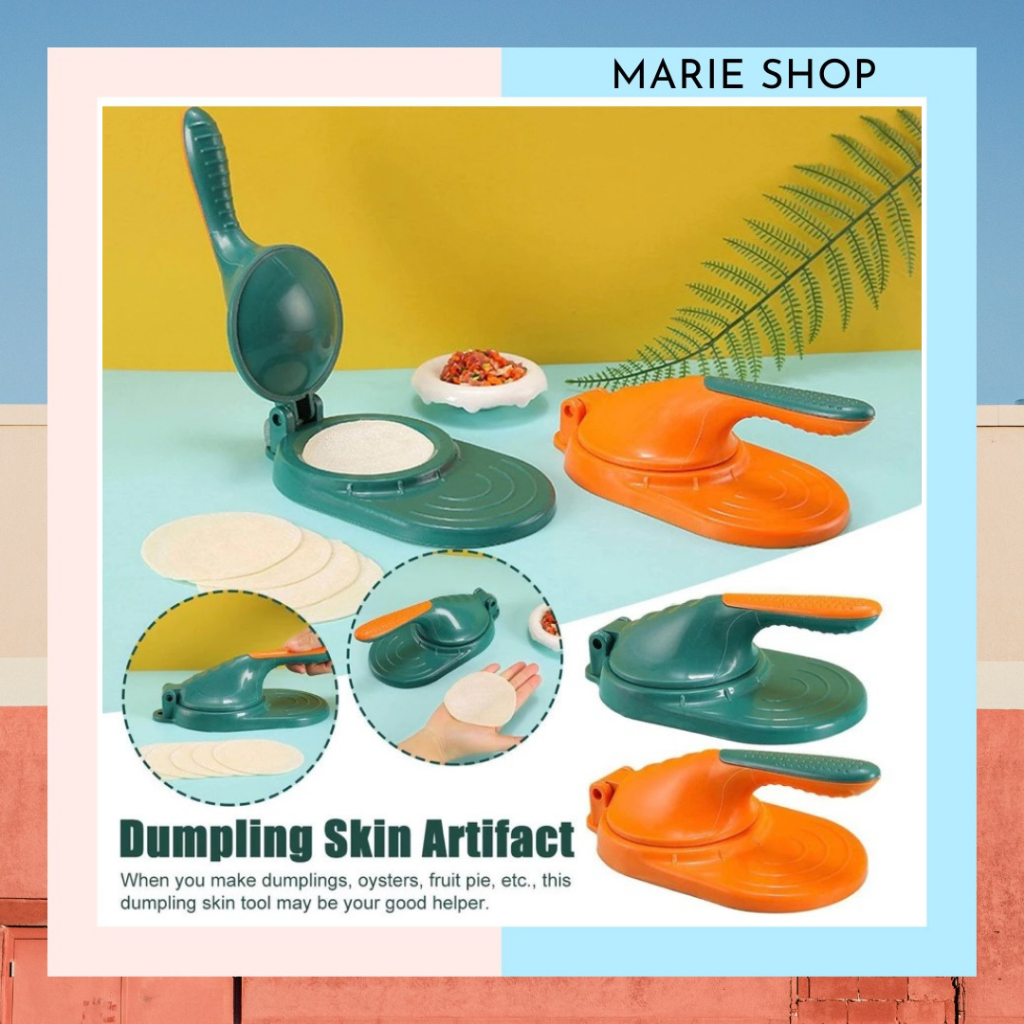 CETAKAN ALAT PRESS ADONAN KULIT PANGSIT SIOMAY DUMPLING DIMSUM MANUAL - ALAT CETAK PASTEL PEMBUAT SO