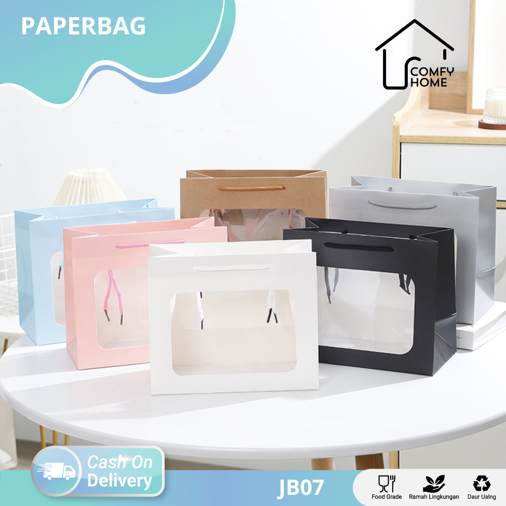 

Paper Bag Polos / Paper Bag Warna Polos / Paper Bag Souvenir / Tas Hampers / Paper Bag Ivory | JB07