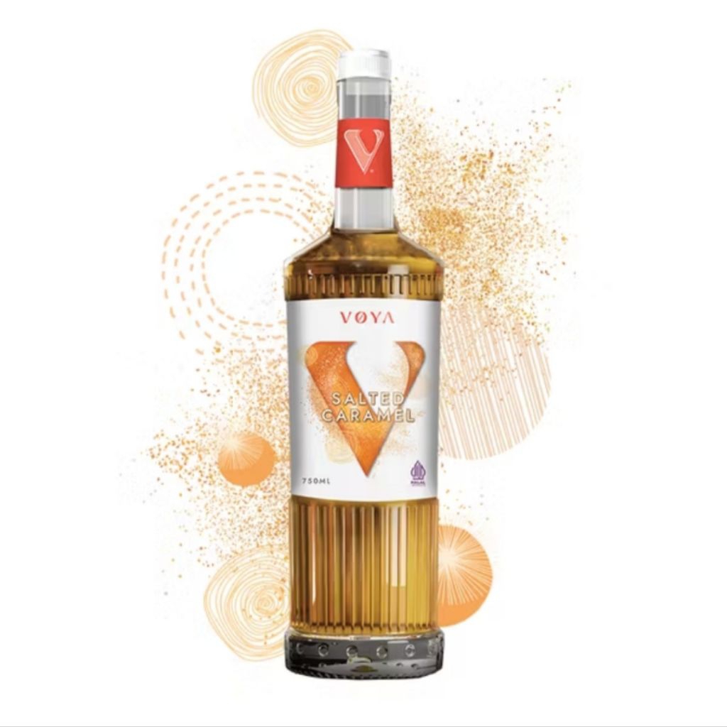 

VOYA PREMIUM SALTED CARAMEL SYRUP 750 ML