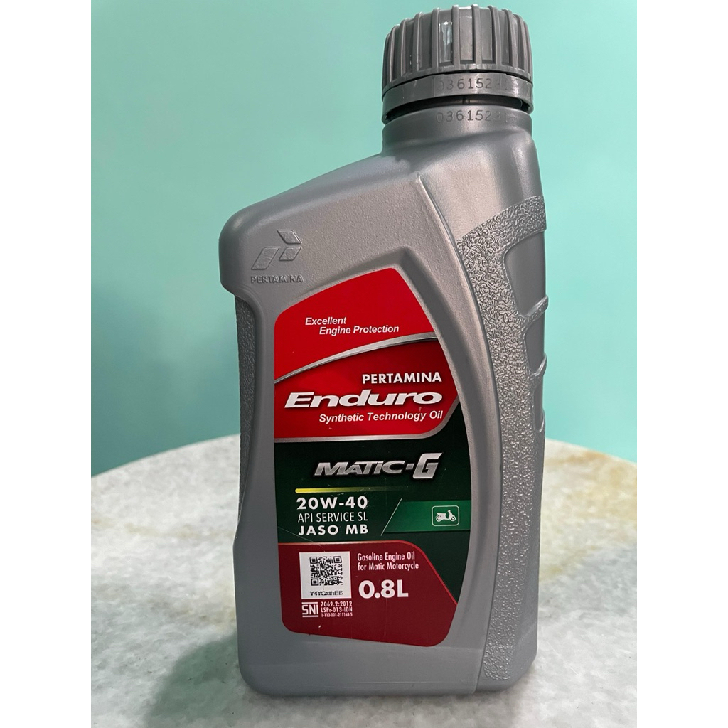 OLI MESIN PERTAMINA ENDURO MATIC G-