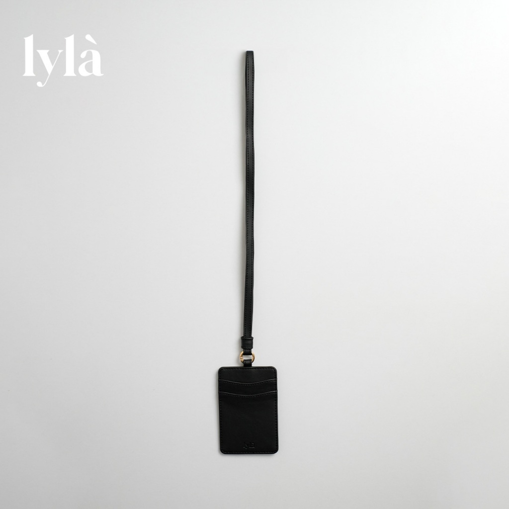 

Lyla - Libby Lanyard (Black) Tali ID Card Perempuan / Wanita Hitam